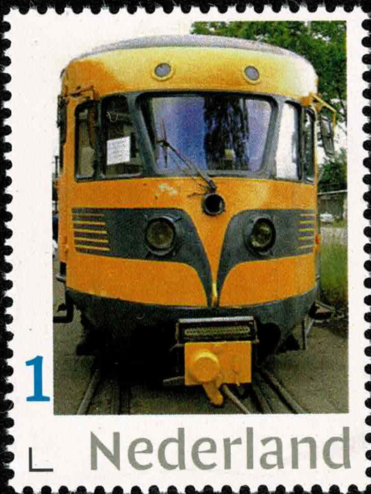 year=2019, Dutch personalised stamp with Dutch loco